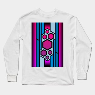 Colorful geometrical pattern Long Sleeve T-Shirt